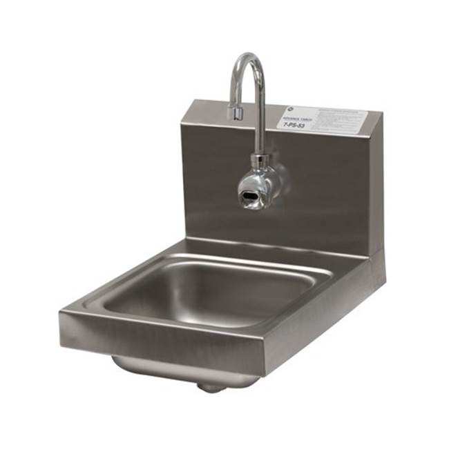 Advance Tabco Hand Sink With Double Side Splashes