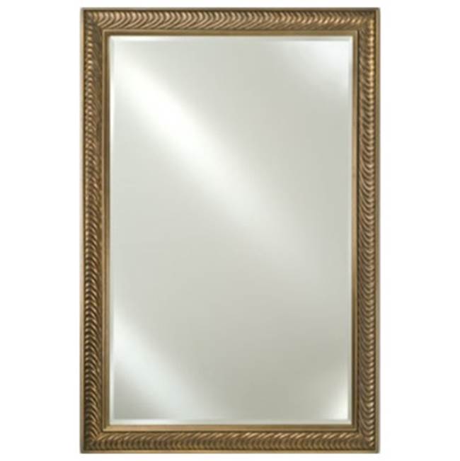 Afina Corporation Framed Mirror 16X22 Tuscany Silver Beveled