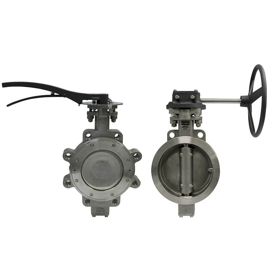 Apollo Class 300 Carbon Steel Butterfly Valve With Stainless Steel Disc, 17-4 Ph Ss Stem And Pin, Rtfm Seats, Standard Service, Bare Stem 4'' (2 X Wafer Type)