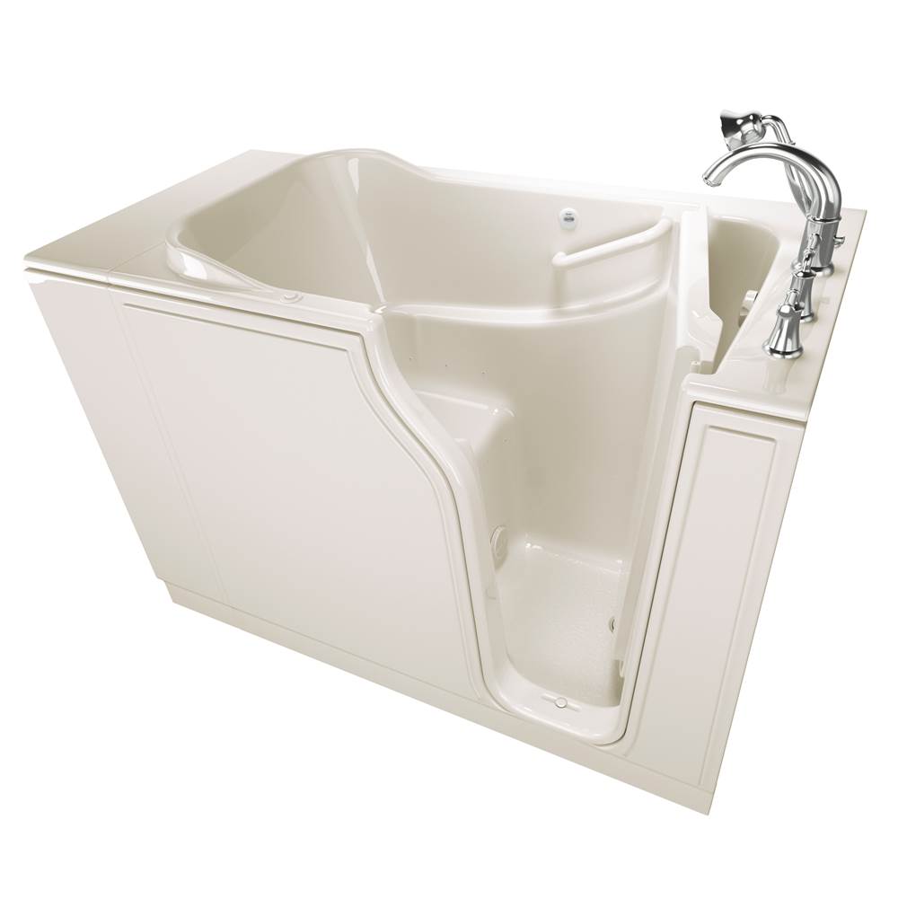 American Standard Gelcoat Value Series 30 x 52 -Inch Walk-in Tub With Air Spa System - Right-Hand Drain With Faucet