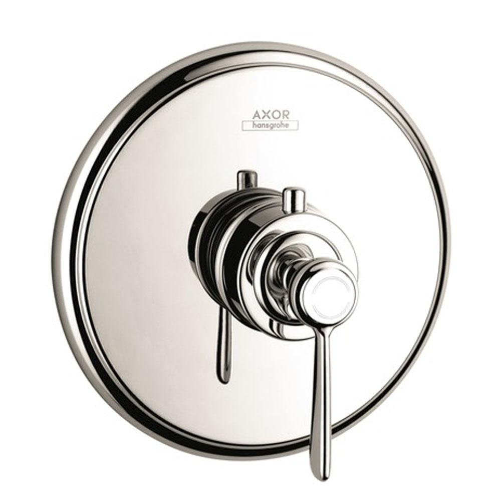 Axor Montreux Thermostatic Trim HighFlow with Lever Handle in Polished Nickel