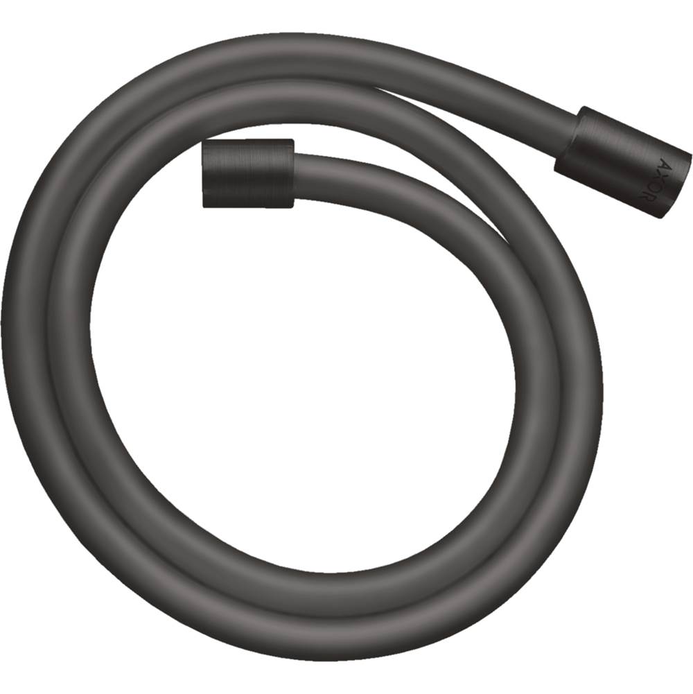 Axor ShowerSolutions Techniflex Hose with Cylindrical Nut, 63'' in Brushed Black Chrome