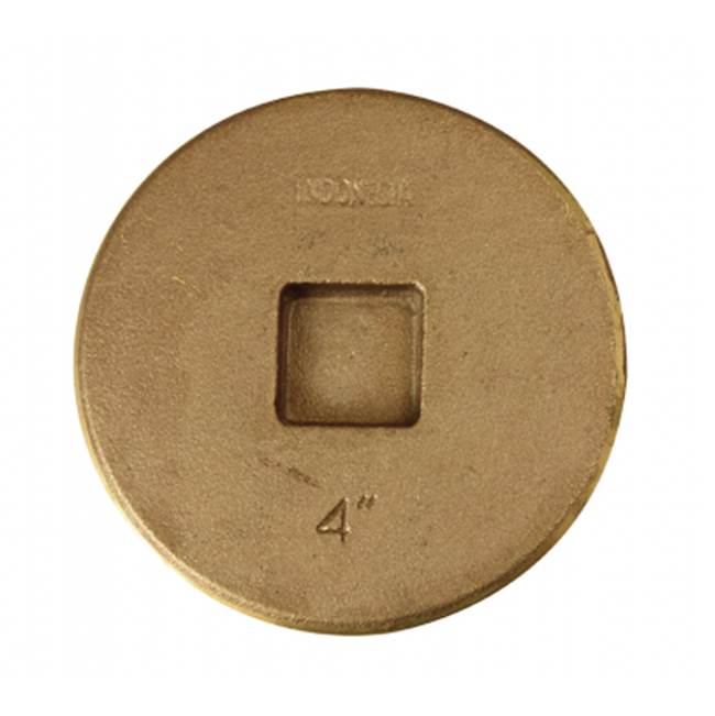 AY McDonald 2204 2 1/2 BRASS CLEAN OUT PLUG