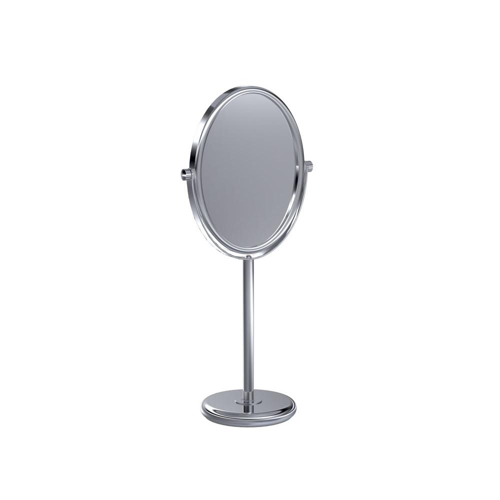 Baci Mirrors Deluxe Round Reversible Non Lit Mirror 3X By 1X