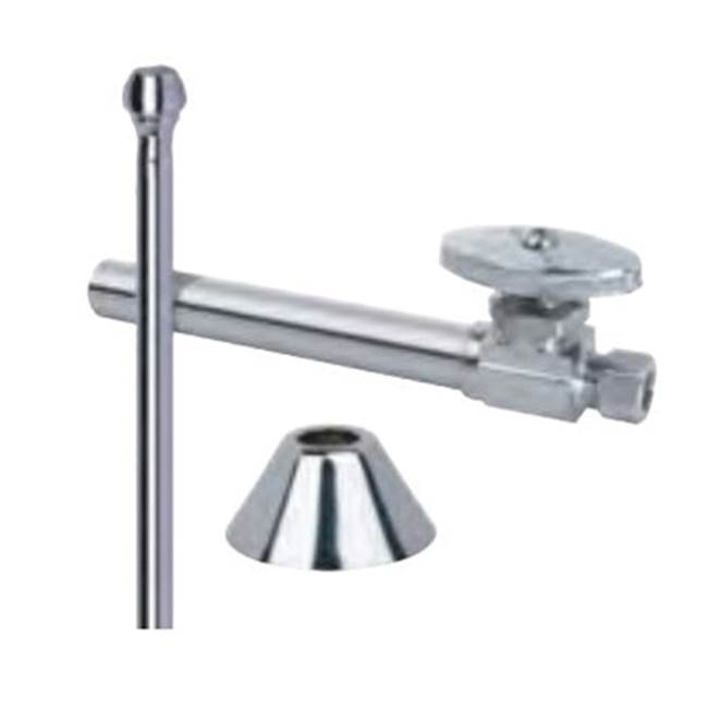 Brasscraft FAUCET MT SUPPLY KIT W/ 5'' SWT EXT. -STRGHT/RISER - 1/2'' NOM SWT  X 3/8'' OD COMP X 30''