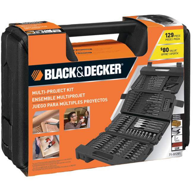 Black And Decker 129 PC Complete Home Essentials Set