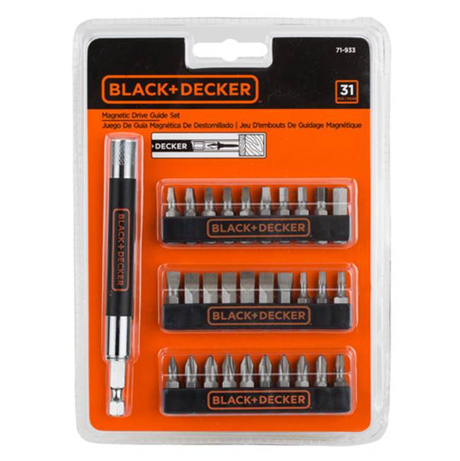 Black And Decker 31 PC Magnetic Drive Guide Set