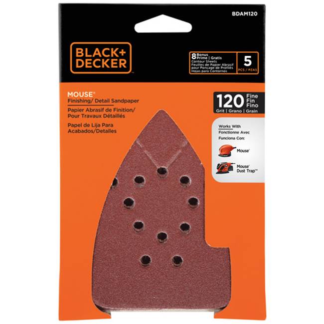 Black And Decker 120G Mouse 5Pk