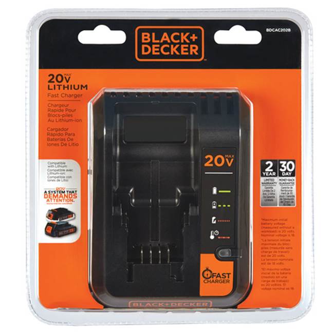 Black And Decker Black And Decker 20V Lithium 2 Amp Charger