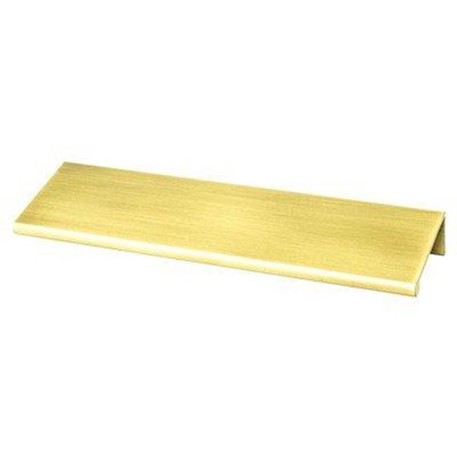 Berenson Bravo 112mm CC Satin Gold Edge Pull - Part measures 1/16in. Thickness