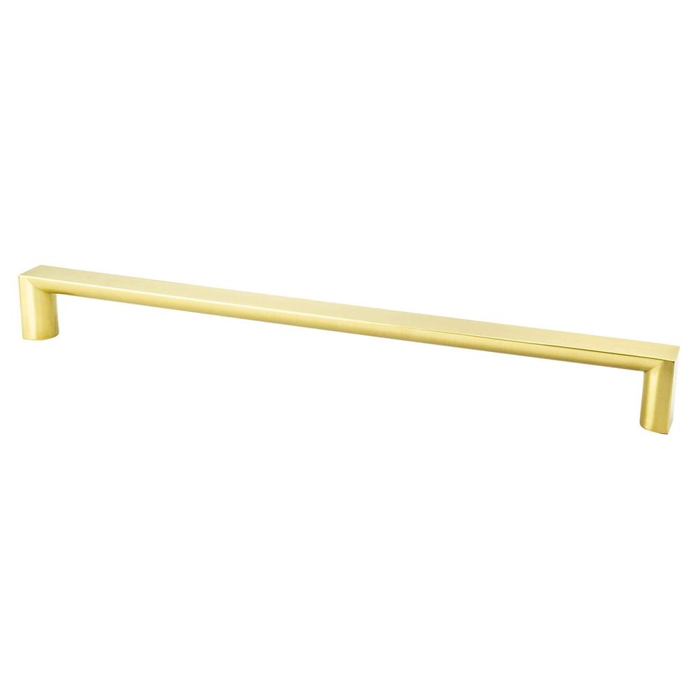 Berenson Elevate 18 inch CC Satin Gold Appliance Pull