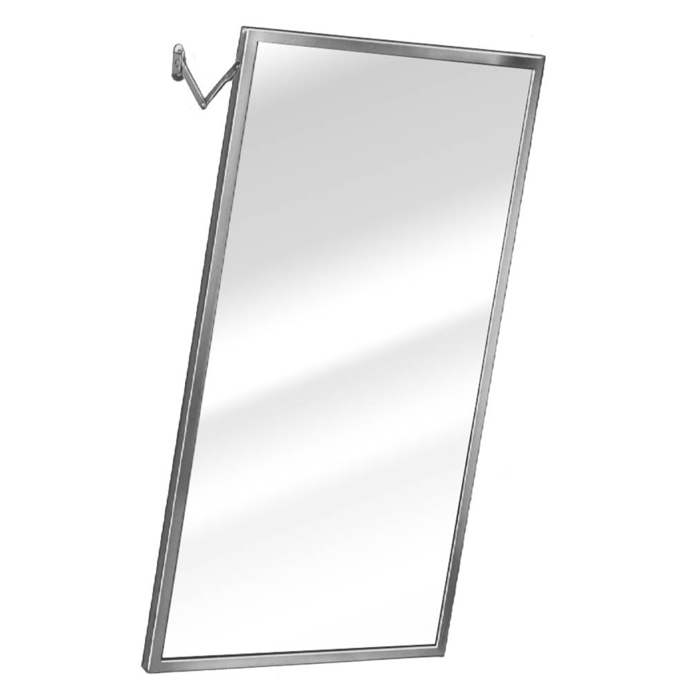 Bradley Adjustable Tilt Mirror, 16 x 30