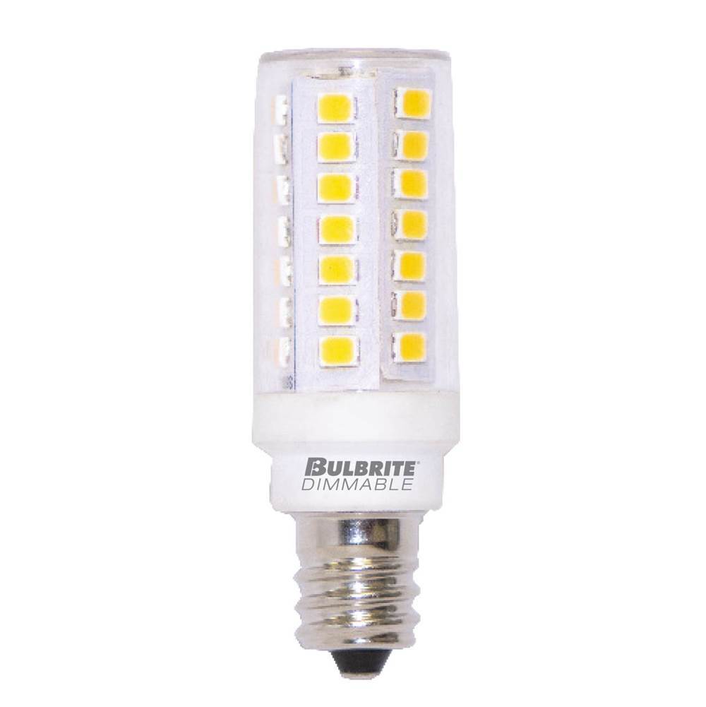 Bulbrite 5W Led E11 Clear 3000K Dimmable 120V