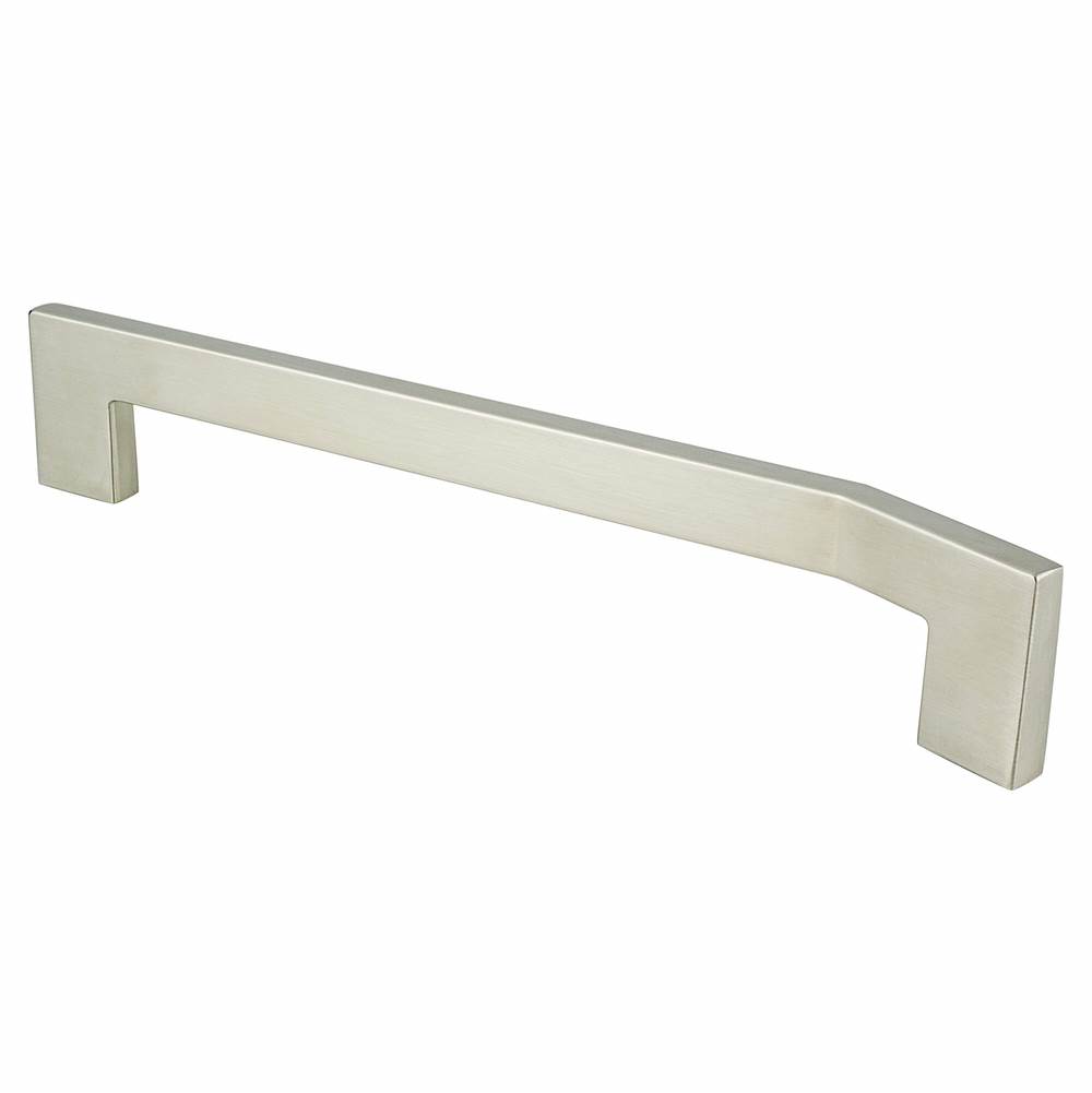 R. Christensen Angle 192mm Brushed Nickel Right Pull