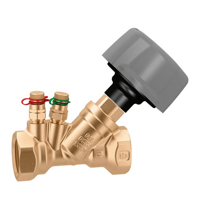 Caleffi 130 Series Fixed Orifice Low Lead Balancing Valve 3/4'' NPT with PT ports