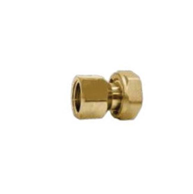 Caleffi 2'' NPT female tailpiece with 2-1/2'' union nut and washer