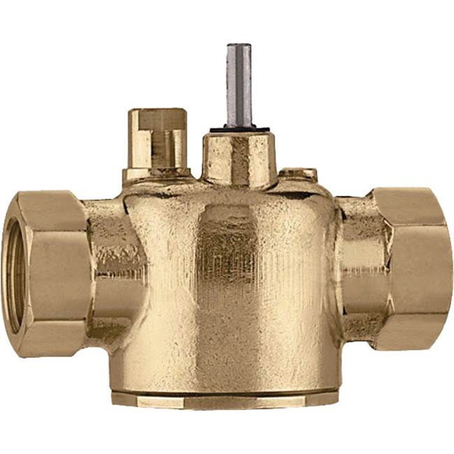 Caleffi Z-One 2-Way valve body, Inverted Flare, Inverted Flare, 3.5Cv, 30 PSI Differential