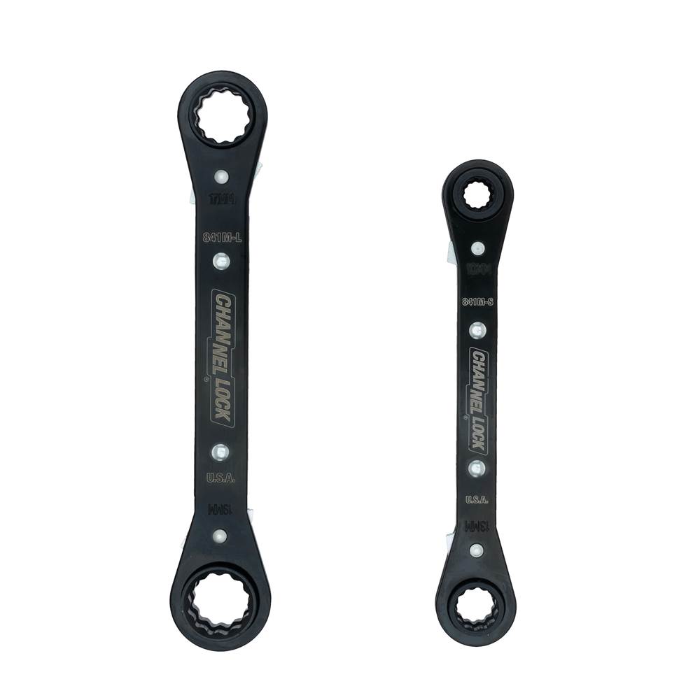 Channellock 2Pc Ratcheting Wrench Set