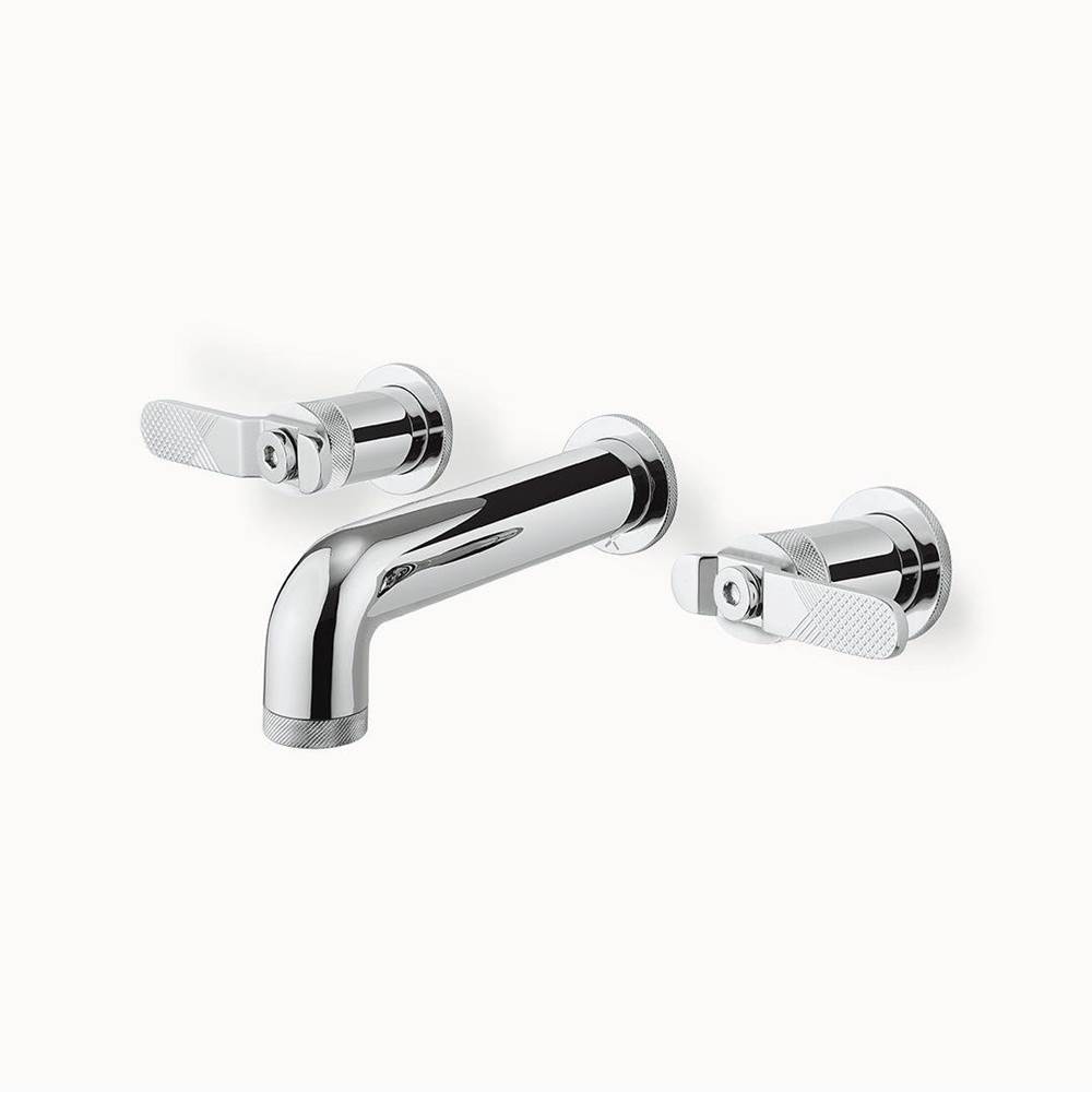 Crosswater London Union Wall-mount Widespread Basin Faucet with Lever Handles PC