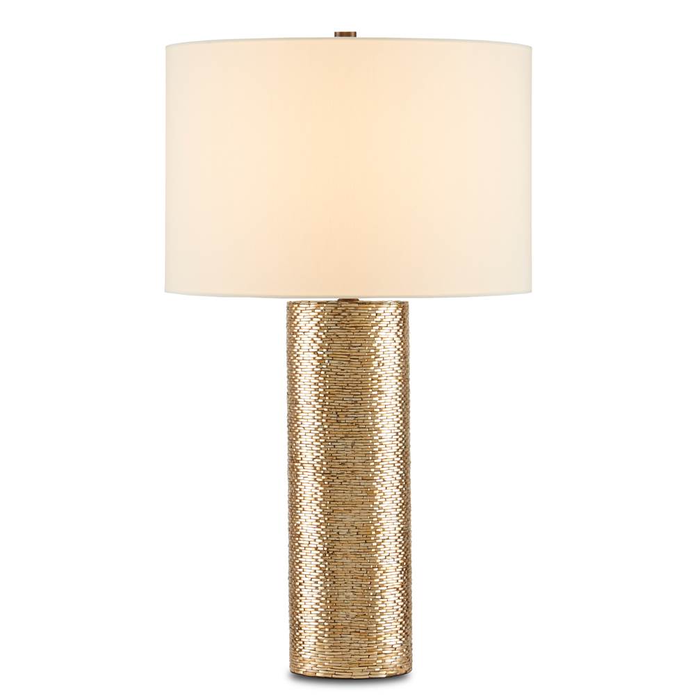 Currey And Company Glimmer Gold Table Lamp