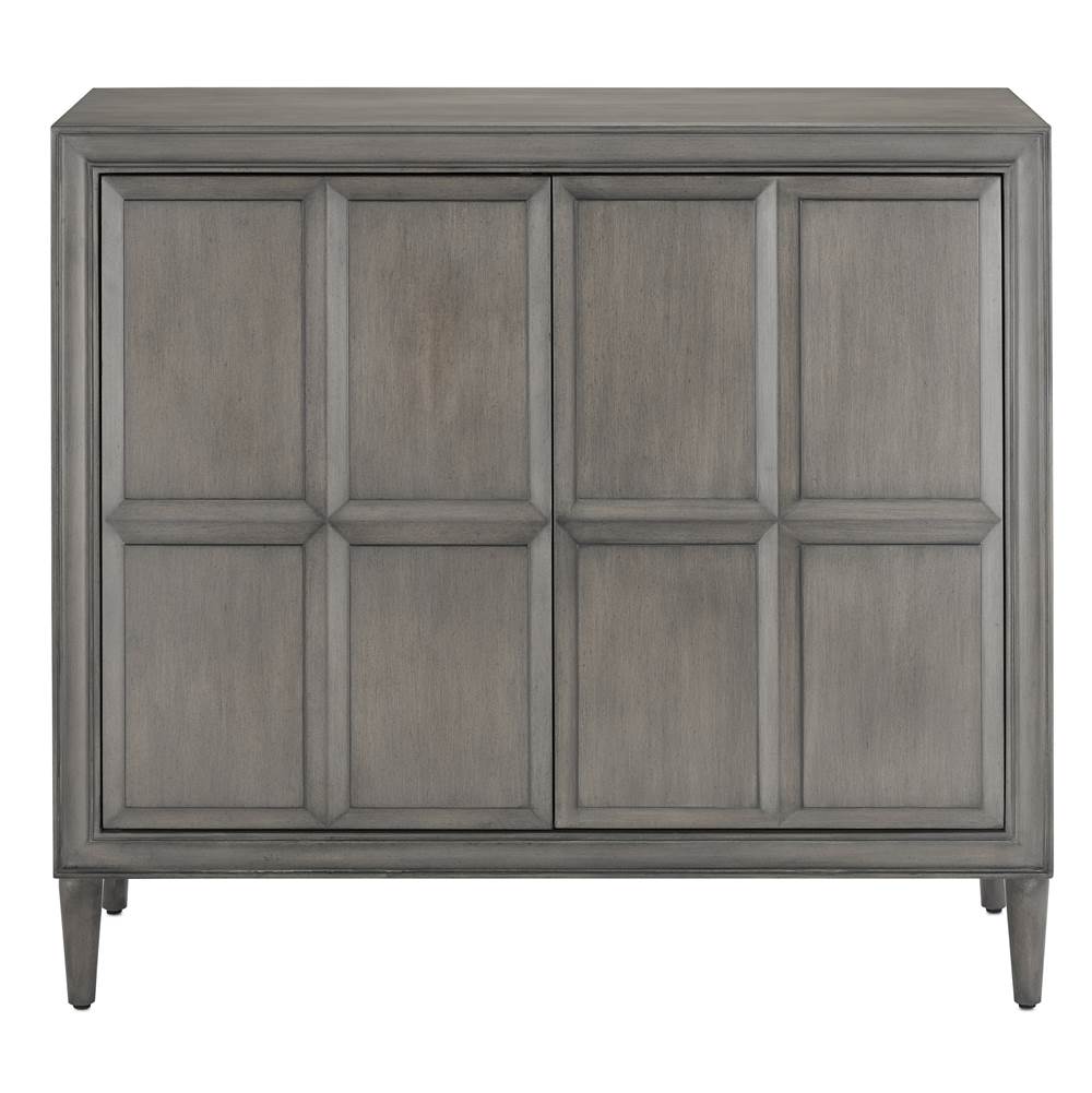 Currey And Company Counterpoint Gray Cabinet