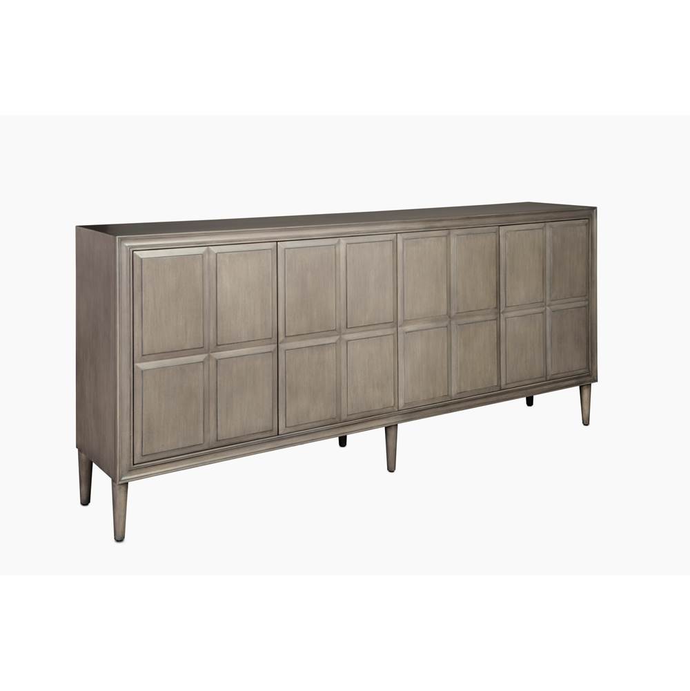 Currey And Company Counterpoint Gray Credenza
