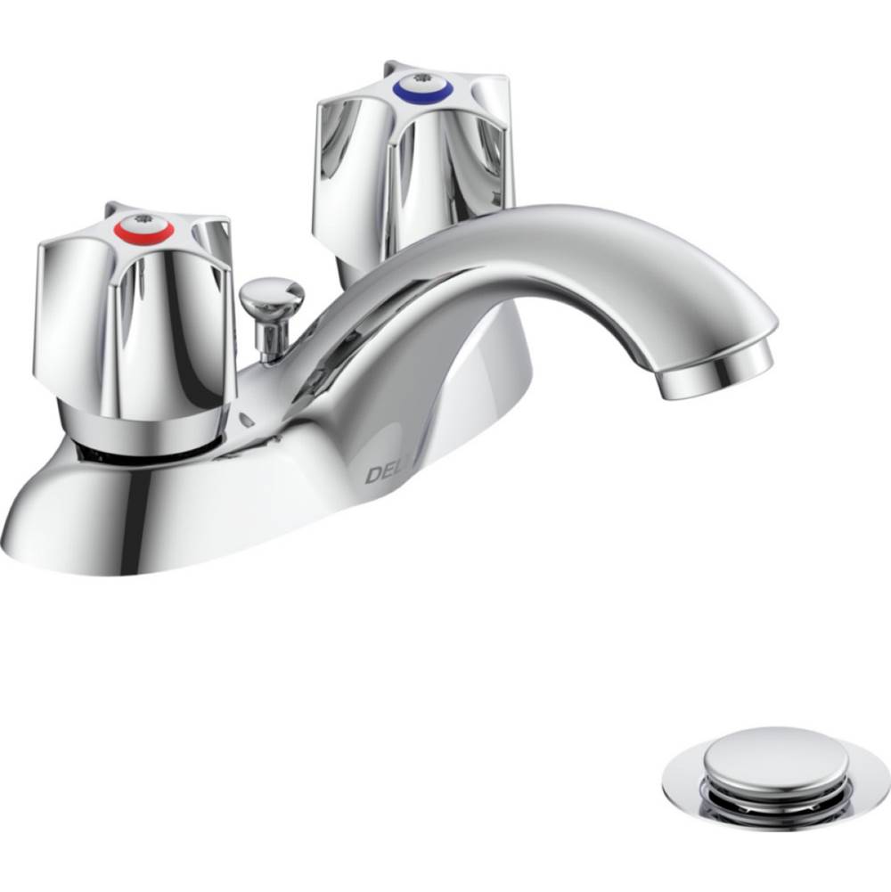 Delta Commercial Commercial 21C: Two Handle Centerset Bathroom Faucet