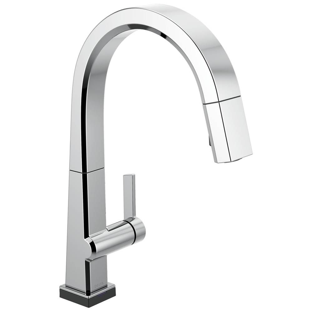 Delta Faucet Pivotal™ Single Handle Pull Down Kitchen Faucet with Touch<sub>2</sub>O® Technology