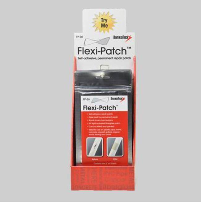 DiversiTech Corporation Flexi-Patch fiberglass reinforced self-adhesive repair patch