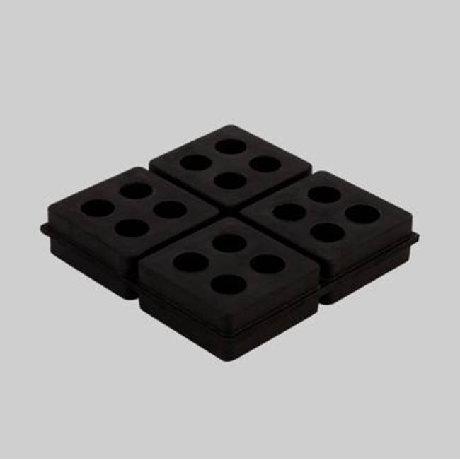 DiversiTech Corporation Anti-Vibration Pad,4X4Iso-Cube