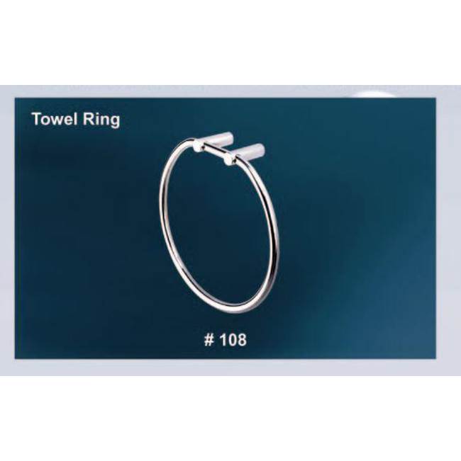 Empire Industries TEMPO STAINLESS STEEL TOWEL RING SATIN