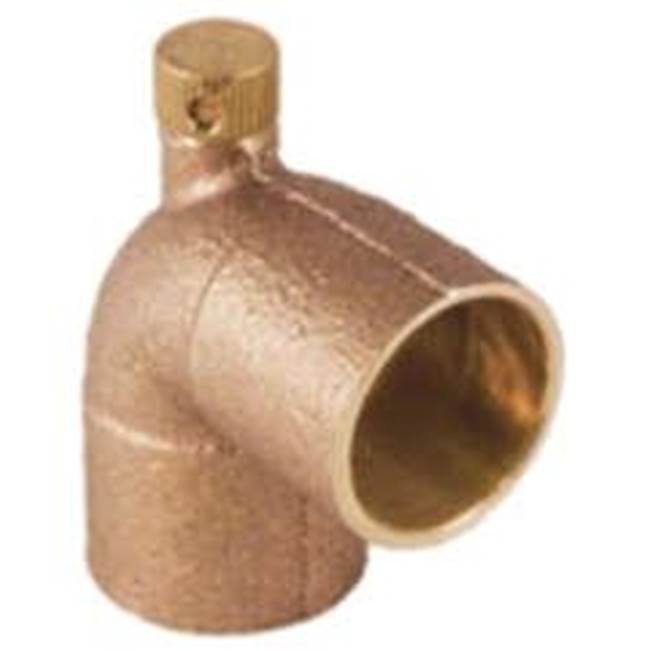 Elkhart Products Lead-Free 90degree  Drain Elbow with Drain Cap
