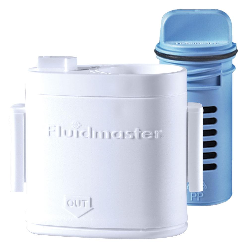 Fluidmaster Flush ''n Sparkle™ Toilet Bowl Cleaning System. Blue Cleaning Formula, (in tray pack)