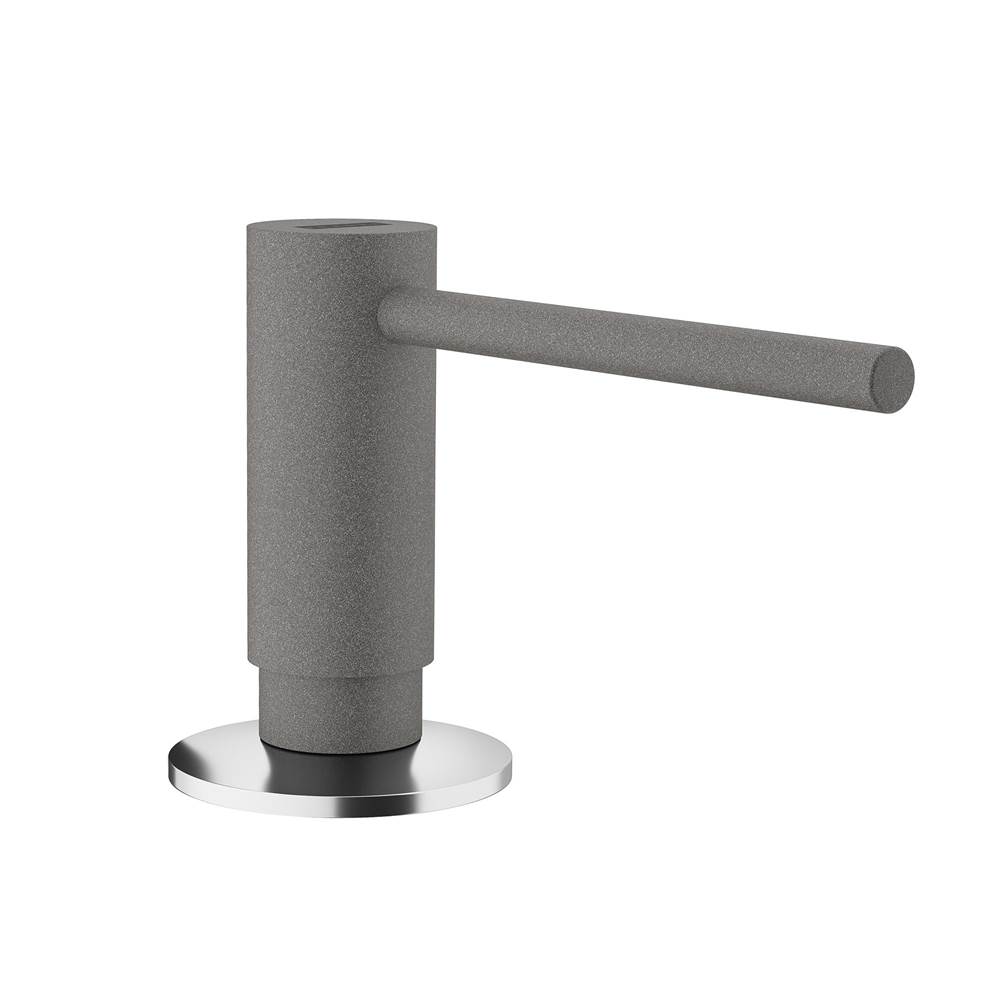 Franke ACT-SD-STG Single Hole Top Refill Soap Dispenser in Stone Grey.