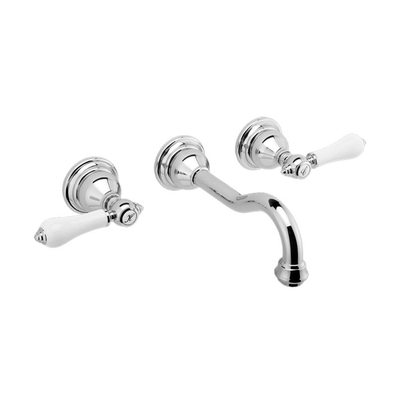 Graff Adley Wall-Mounted Lavatory Faucet - Trim Only