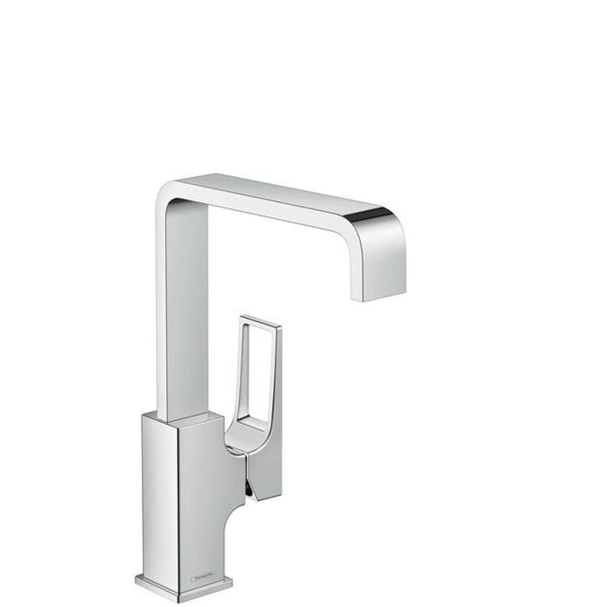 Hansgrohe Metropol Single-Hole Faucet 230 with Loop Handle and Swivel Spout, 1.2 GPM in Chrome