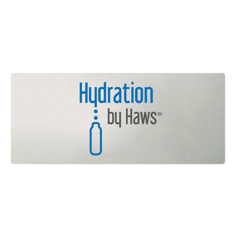 Haws Panel For The Above 2000S And 2000Sms Bottle Filling Stations Or Any Dual Stainless Steel Fountain