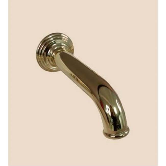 Herbeau ''Lille'' Wall Mounted Tub Spout in Satin Nickel