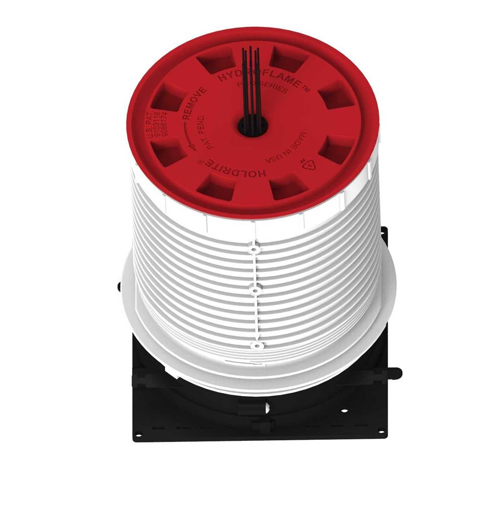 HoldRite Holdrite Hydroflame Pro Series Fire Stop Telescoping Deck Sleeve 1/2''-1'' Metal Pipe 7-1/2'' - 11-3/4'' Tall