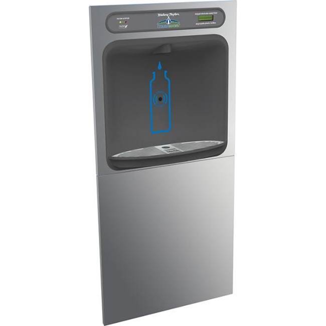 Halsey Taylor HydroBoost In-Wall Bottle Filling Station with Mounting Frame, Filtered Non-Refrigerated Stainless