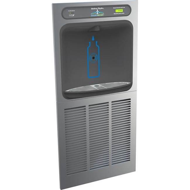 Halsey Taylor HydroBoost In-Wall Bottle Filling Station, High Efficiency Filtered Refrigerated Stainless