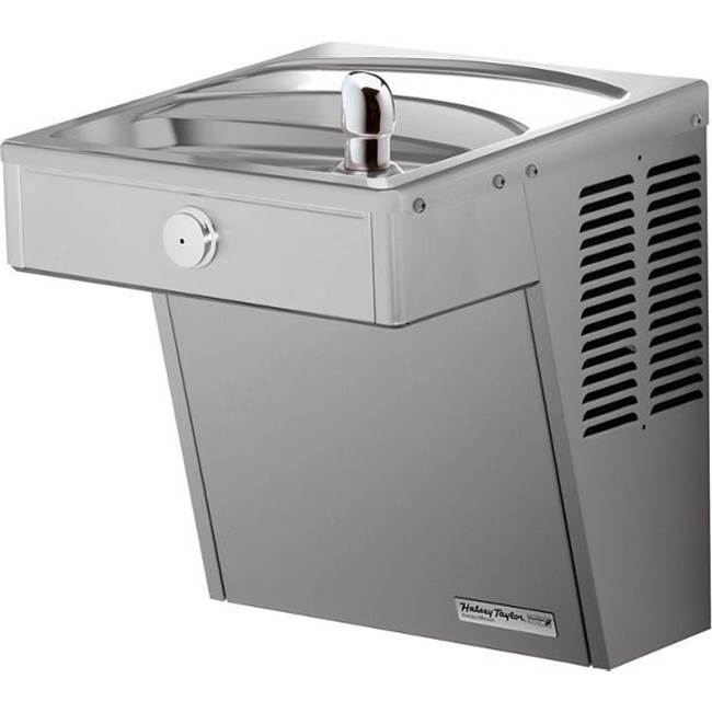 Halsey Taylor Wall Mount Vandal-Resistant ADA Cooler, Non-Filtered Refrigerated Stainless