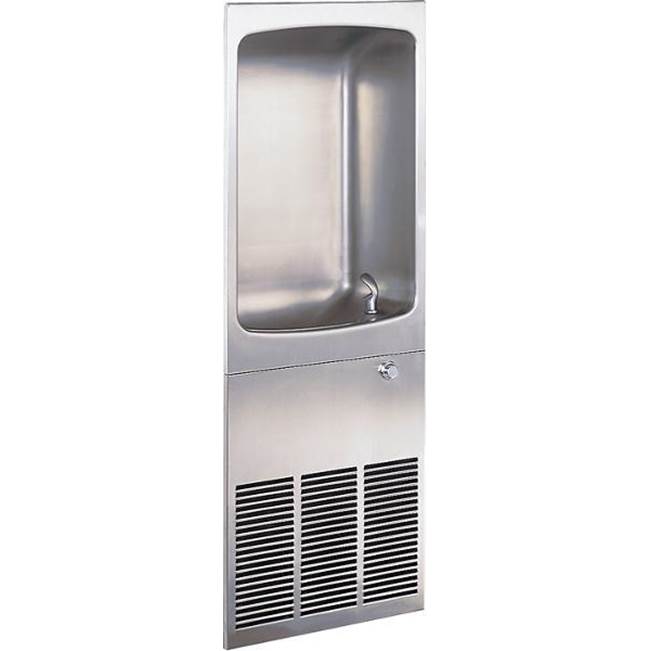 Halsey Taylor Wall Mount Full Recessed Cooler, Non-Filtered 8 GPH Stainless