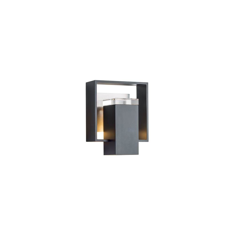 Hubbardton Forge Shadow Box Small Outdoor Sconce, 302601-SKT-77-77-ZM0546