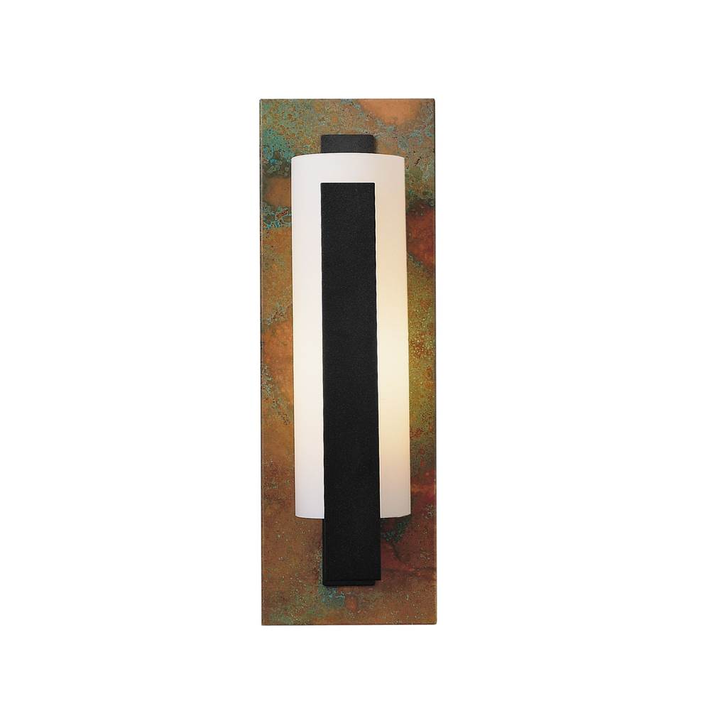 Hubbardton Forge Forged Vertical Bar Sconce - Cherry or Copper Backplate, 217186-SKT-86-CH-GG0065