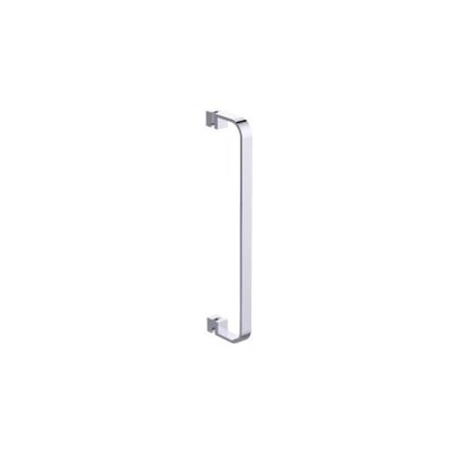 Kartners COLOGNE - 12-inch Single Shower Door Handle-Matte White