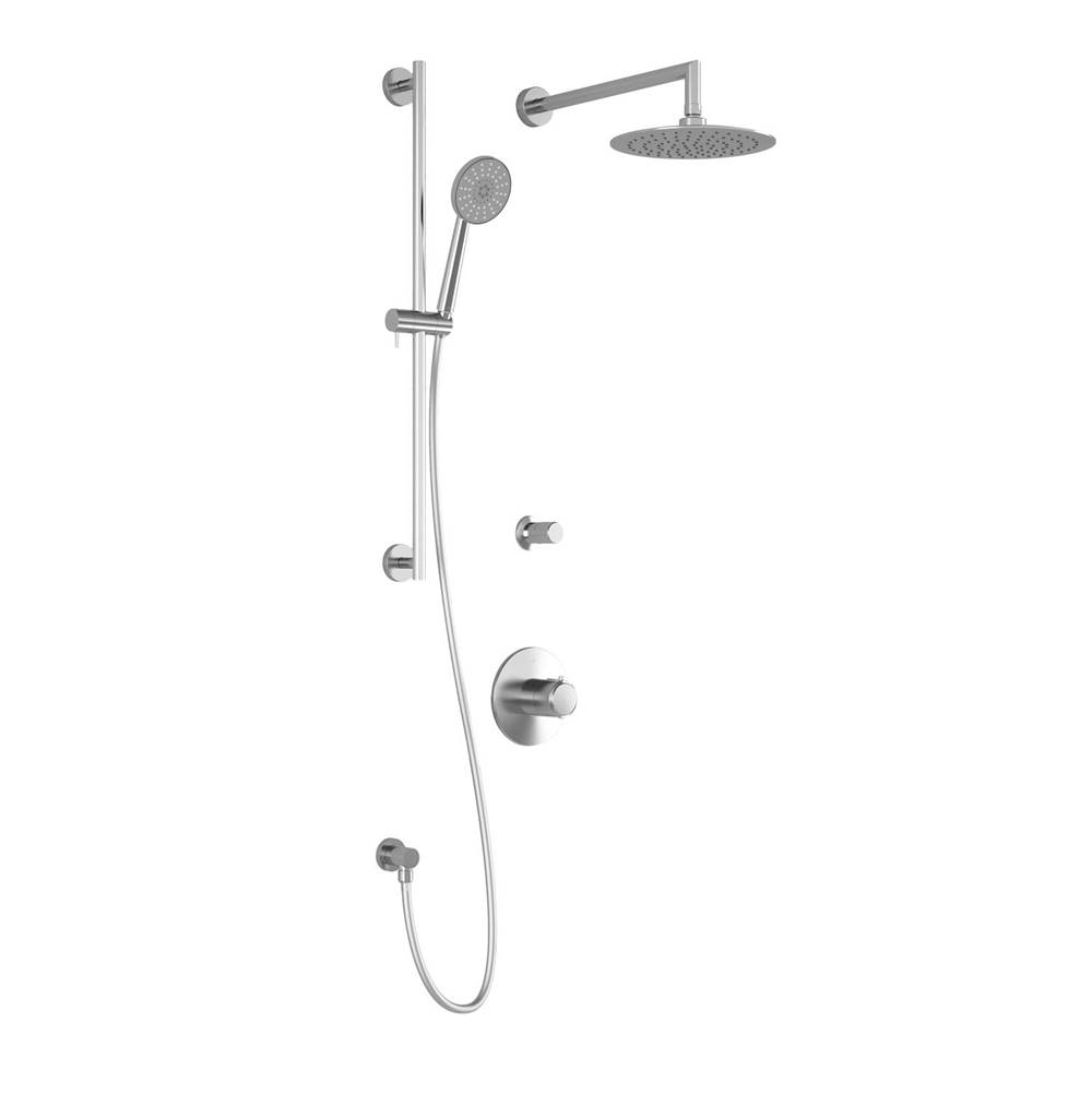 Kalia CITE™ TD2 : Thermostatic Shower System with Wallarm Chrome