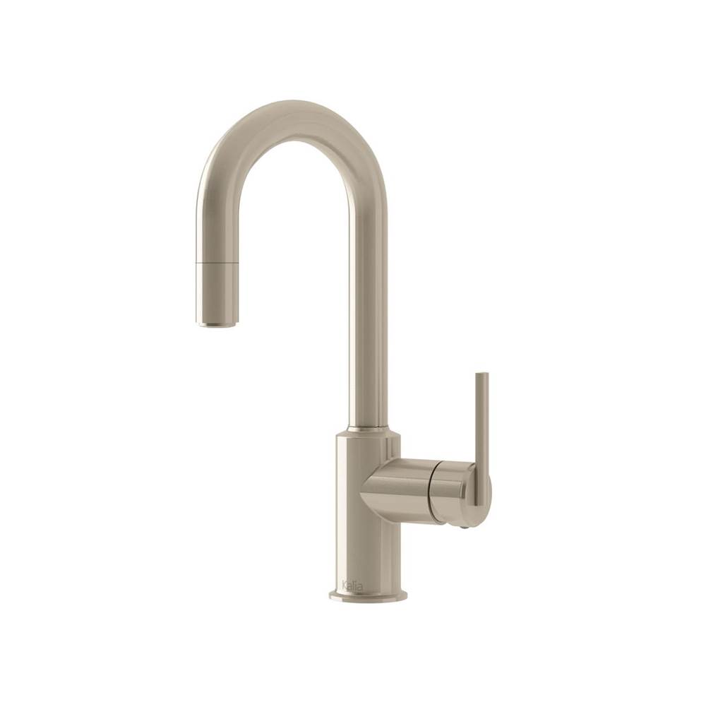 Kalia CITE Junior™ Single Handle Kitchen Faucet Pull-Down Single Spray Stainless PVD
