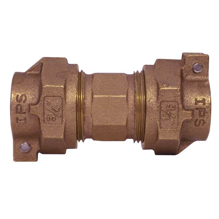 Legend Valve 3/4'' T-4321NL No Lead Bronze PE Pipe Pack Joint (IPS) x PE Pipe Pack Joint (IPS) Union