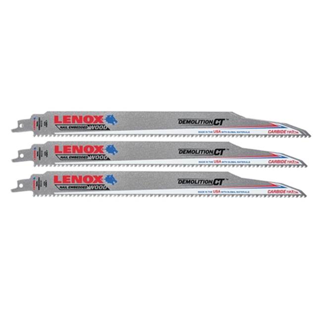 Lenox Tools Recip 156Rct 12 X 1 X 050 X 6 Ngcr 3/Pk
